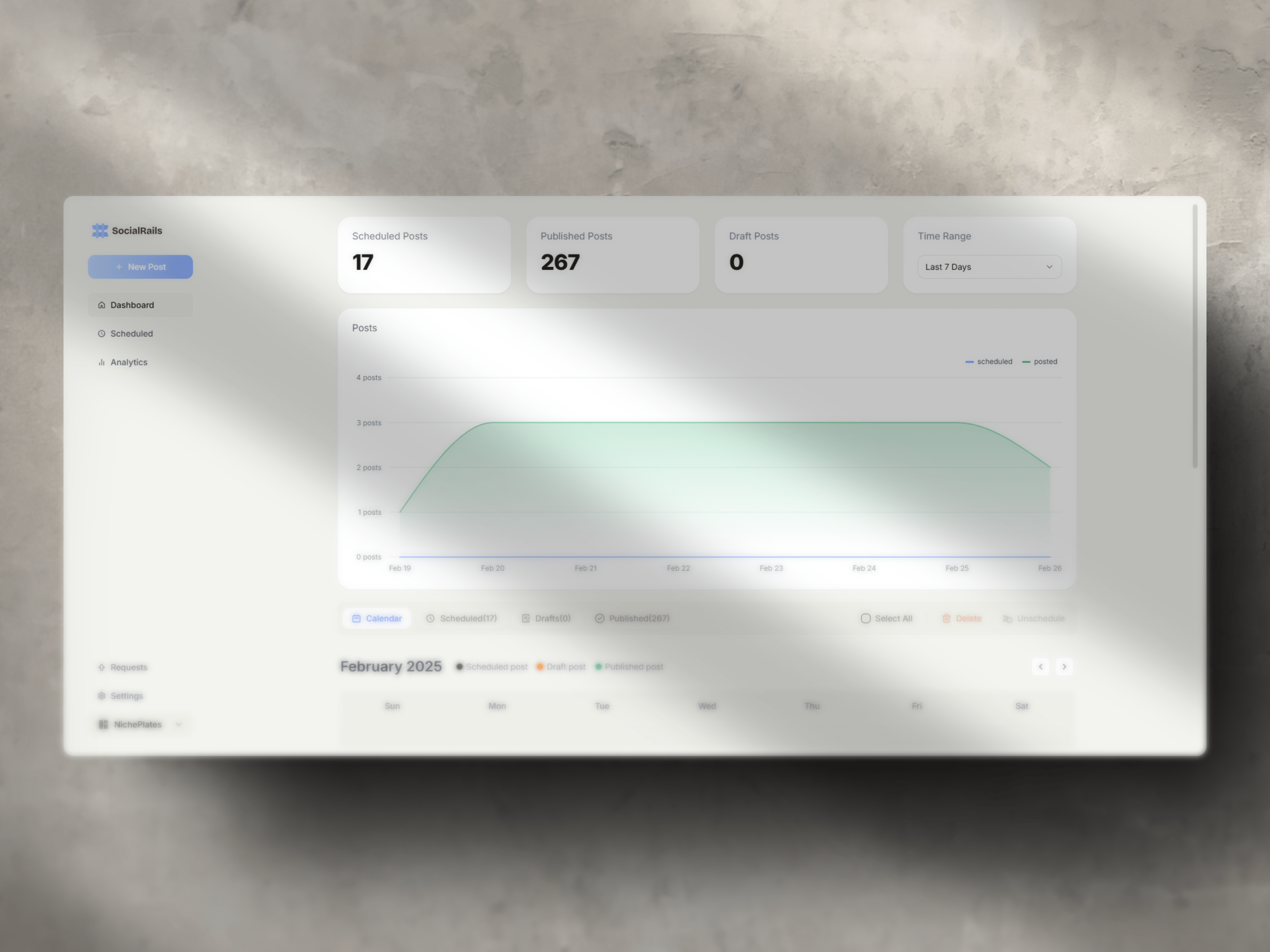 SocialRails showcase
